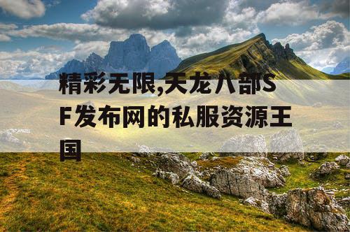 精彩无限,天龙八部SF发布网的私服资源王国
