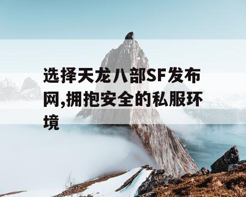 选择天龙八部SF发布网,拥抱安全的私服环境 选择天龙八部SF发布网,拥抱安全的私服环境