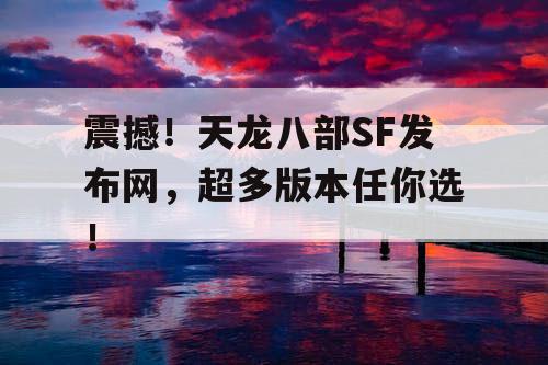 震撼！天龙八部SF发布网，超多版本任你选！