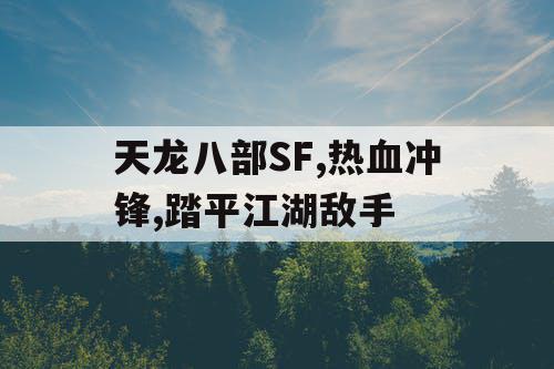 天龙八部SF,热血冲锋,踏平江湖敌手