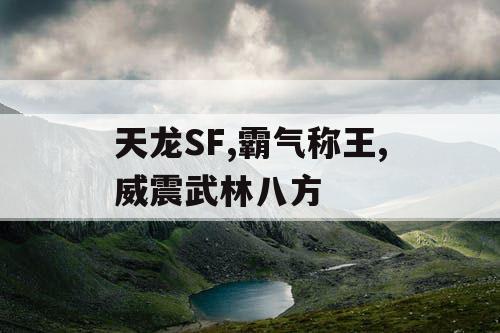 天龙SF,霸气称王,威震武林八方