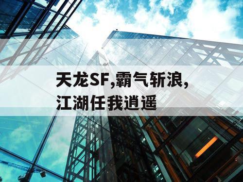 天龙SF,霸气斩浪,江湖任我逍遥 天龙SF,霸气斩浪,江湖任我逍遥