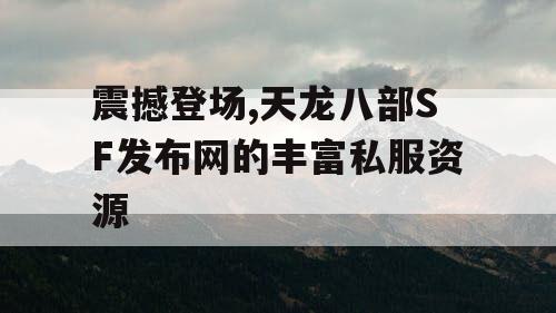 震撼登场,天龙八部SF发布网的丰富私服资源