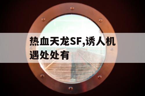 热血天龙SF,诱人机遇处处有