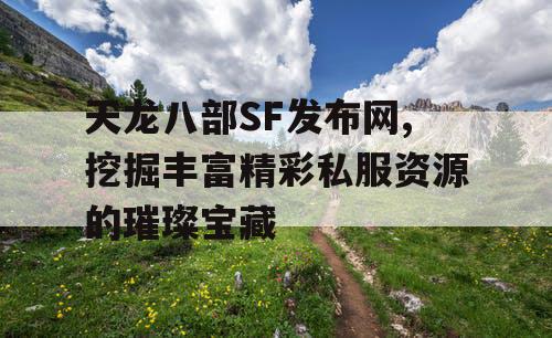 天龙八部SF发布网,挖掘丰富精彩私服资源的璀璨宝藏