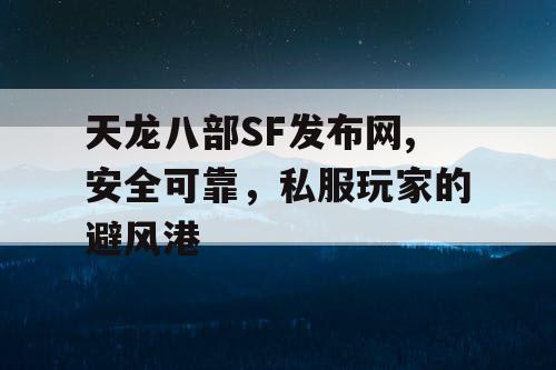 天龙八部SF发布网,安全可靠，私服玩家的避风港
