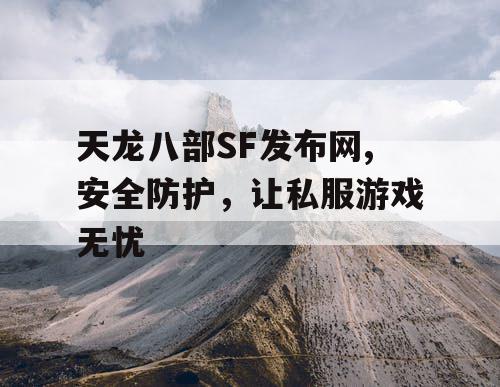 天龙八部SF发布网,安全防护，让私服游戏无忧