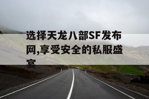 选择天龙八部SF发布网,享受安全的私服盛宴