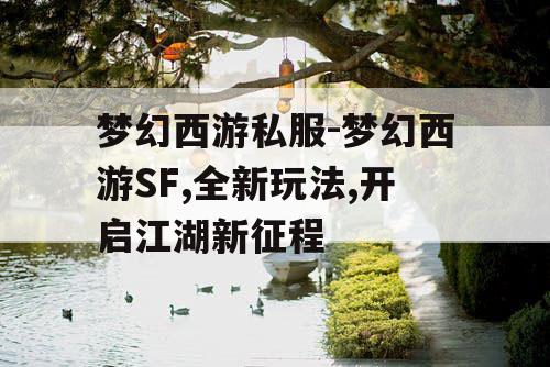 梦幻西游私服-梦幻西游SF,全新玩法,开启江湖新征程