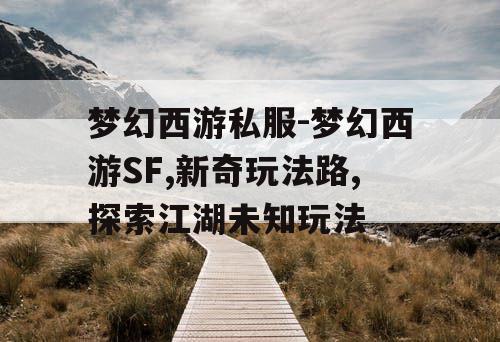 梦幻西游私服-梦幻西游SF,新奇玩法路,探索江湖未知玩法
