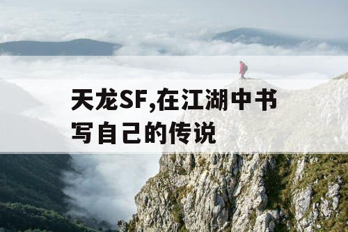 天龙SF,在江湖中书写自己的传说