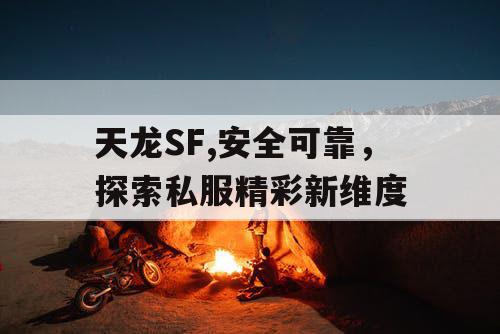 天龙SF,安全可靠，探索私服精彩新维度