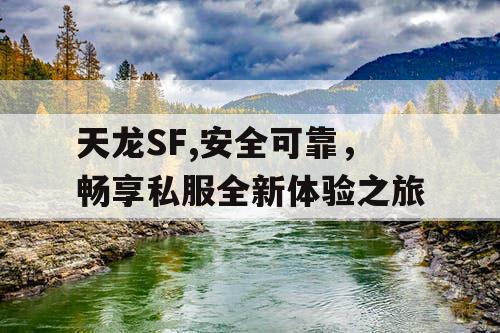 天龙SF,安全可靠，畅享私服全新体验之旅