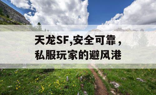 天龙SF,安全可靠，私服玩家的避风港