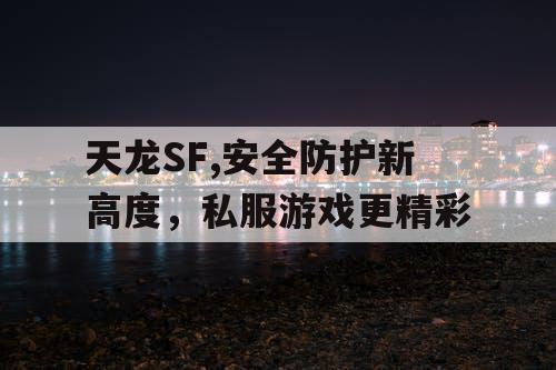 天龙SF,安全防护新高度，私服游戏更精彩