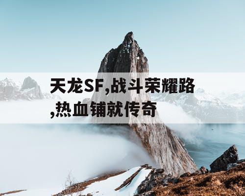 天龙SF,战斗荣耀路,热血铺就传奇