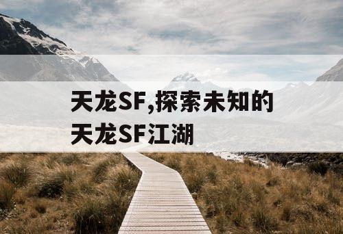 天龙SF,探索未知的天龙SF江湖