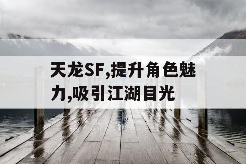 天龙SF,提升角色魅力,吸引江湖目光