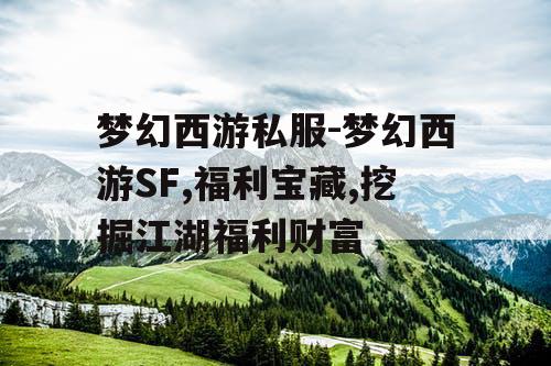 梦幻西游私服-梦幻西游SF,福利宝藏,挖掘江湖福利财富