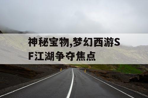 神秘宝物,梦幻西游SF江湖争夺焦点