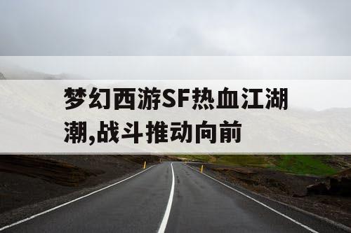 梦幻西游SF热血江湖潮,战斗推动向前