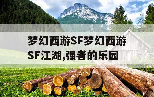 梦幻西游SF梦幻西游SF江湖,强者的乐园