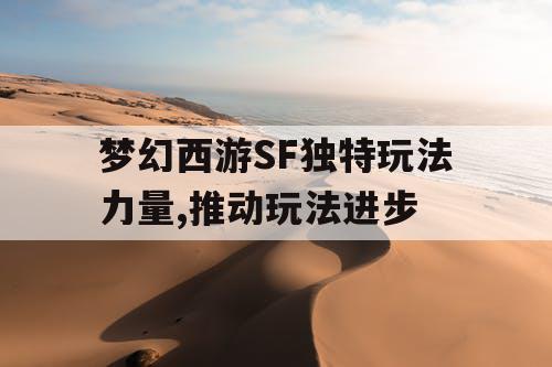 梦幻西游SF独特玩法力量,推动玩法进步 梦幻西游SF独特玩法力量,推动玩法进步