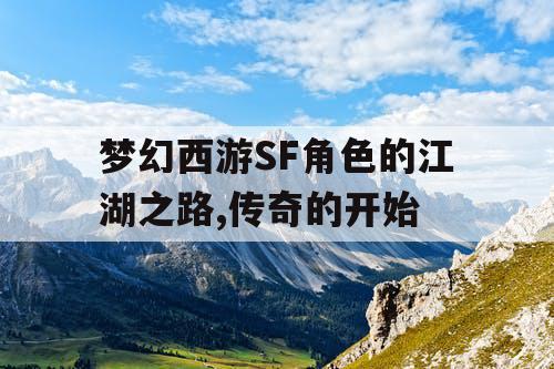 梦幻西游SF角色的江湖之路,传奇的开始 梦幻西游SF角色的江湖之路,传奇的开始