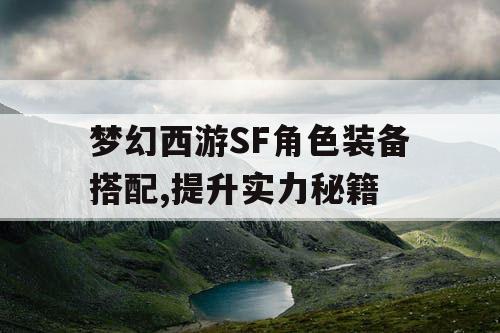 梦幻西游SF角色装备搭配,提升实力秘籍