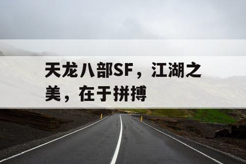 天龙八部SF，江湖之美，在于拼搏