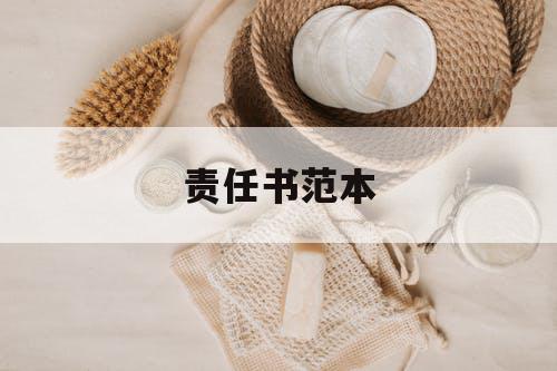 责任书范本