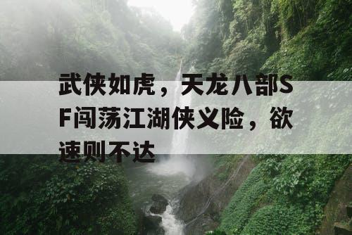 武侠如虎，天龙八部SF闯荡江湖侠义险，欲速则不达