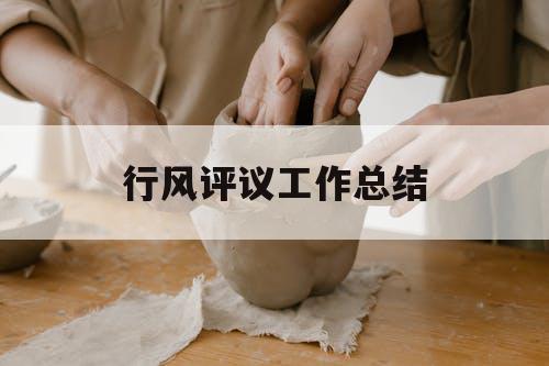行风评议工作总结