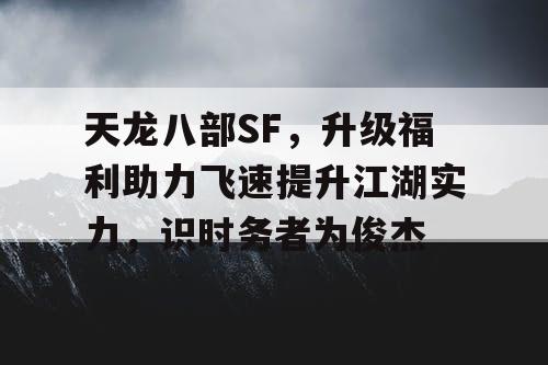 天龙八部SF，升级福利助力飞速提升江湖实力，识时务者为俊杰