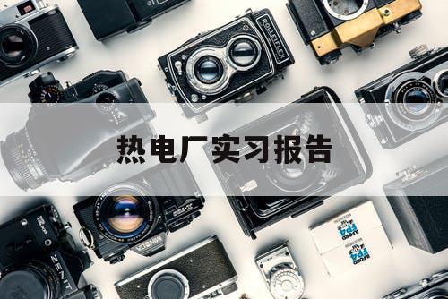 热电厂实习报告
