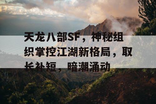 天龙八部SF，神秘组织掌控江湖新格局，取长补短，暗潮涌动
