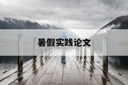 暑假实践论文