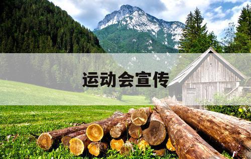 运动会宣传