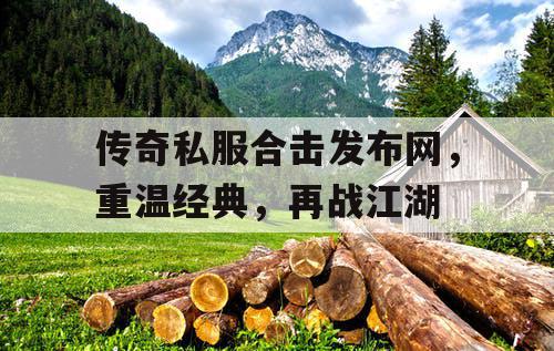 传奇私服合击发布网，重温经典，再战江湖