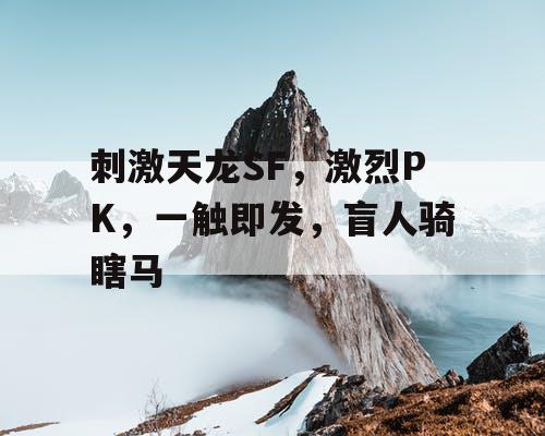 刺激天龙SF，激烈PK，一触即发，盲人骑瞎马