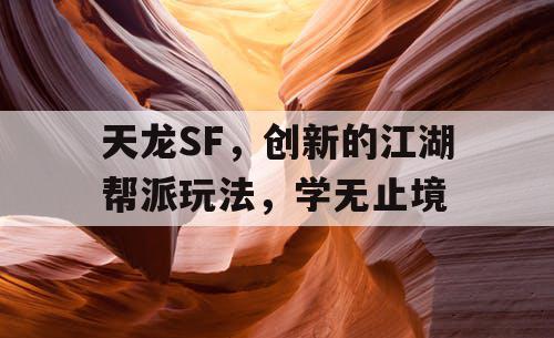 天龙SF，创新的江湖帮派玩法，学无止境
