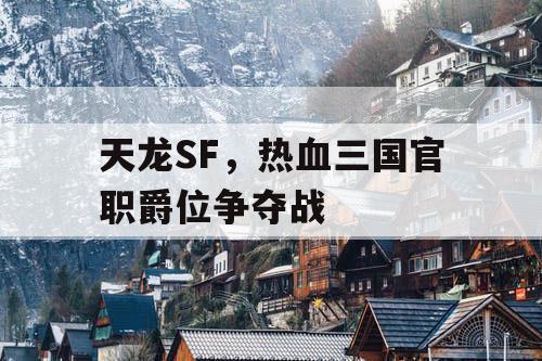 天龙SF，热血三国官职爵位争夺战