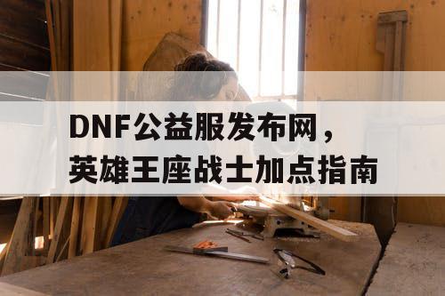 DNF公益服发布网，英雄王座战士加点指南