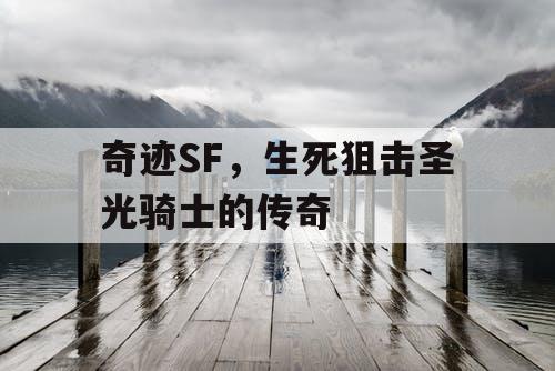 奇迹SF，生死狙击圣光骑士的传奇