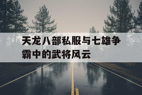 天龙八部私服与七雄争霸中的武将风云