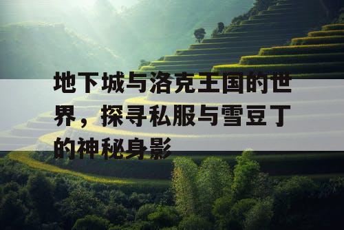 地下城与洛克王国的世界，探寻私服与雪豆丁的神秘身影