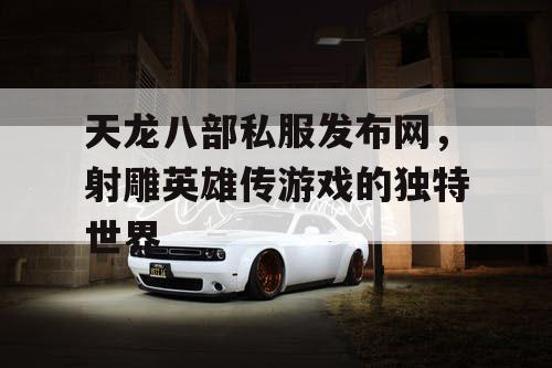 天龙八部私服发布网，射雕英雄传游戏的独特世界