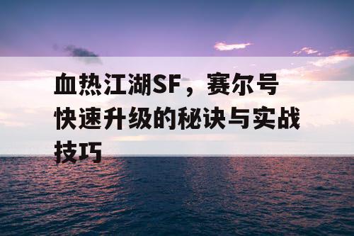 血热江湖SF，赛尔号快速升级的秘诀与实战技巧