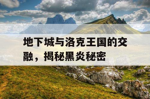 地下城与洛克王国的交融，揭秘黑炎秘密