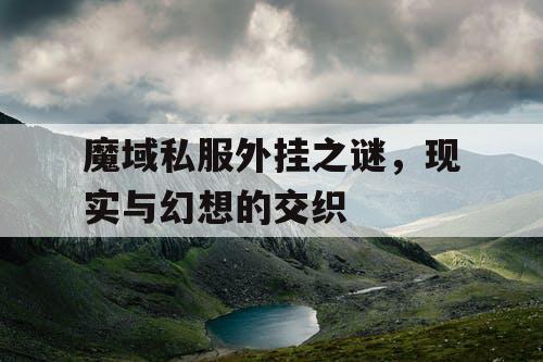 魔域私服外挂之谜，现实与幻想的交织